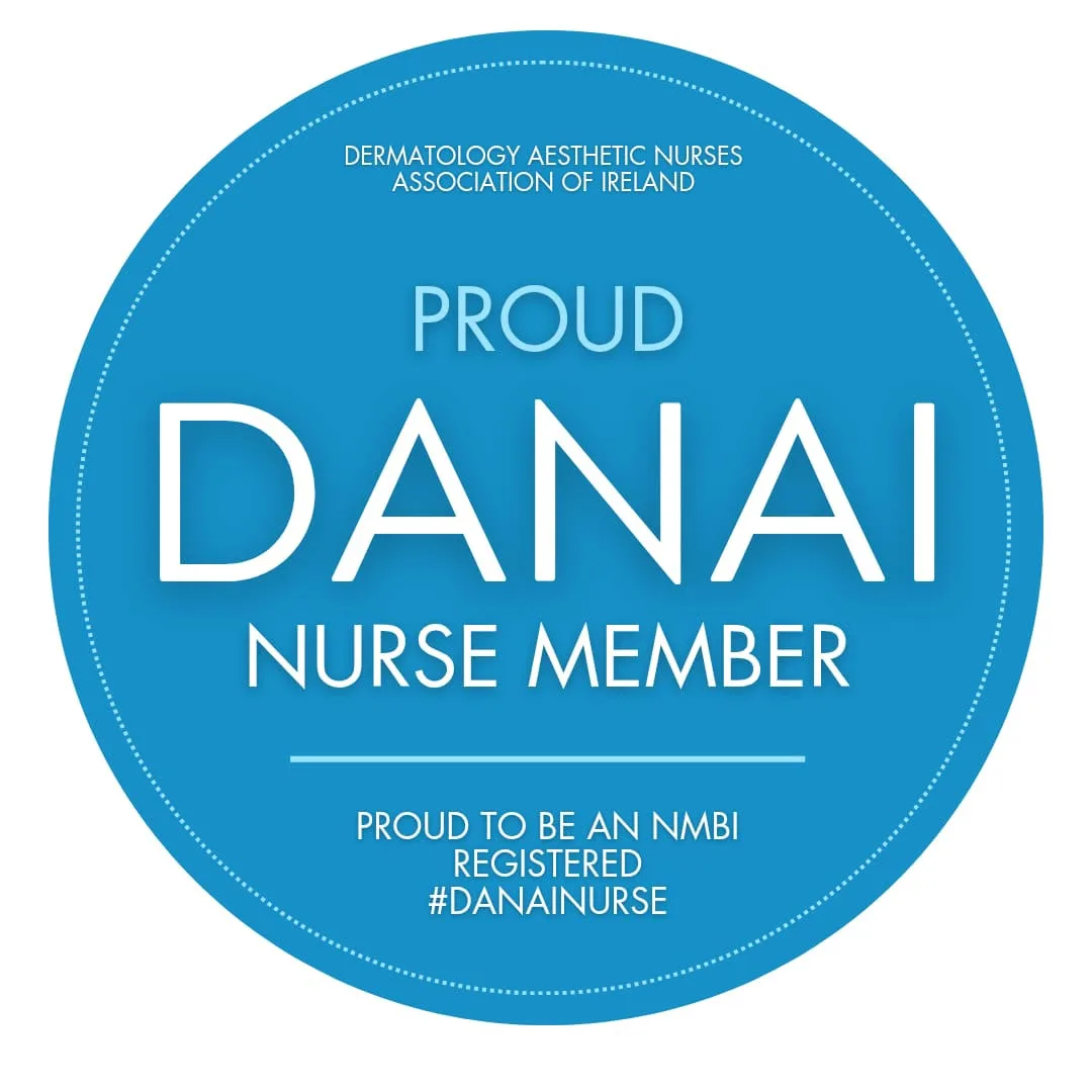 Proud DANAI Nurse Member badge — Dermatology Aesthetic Nurses Association of Ireland
